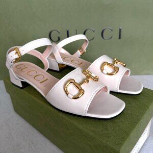 Gucci 655413 Women's Matelasse Charlotte GG Horsebit heels shoes, size 36, 40+